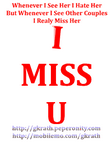 pic for I MISS U